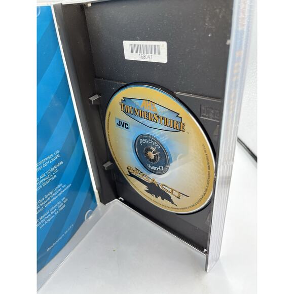 AH-3 ThunderStrike - Sega CD (1993) Complete w/Case & Manual w/Reg Card ~ Tested - Picture 4 of 6